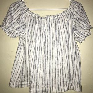 Off the shoulder top